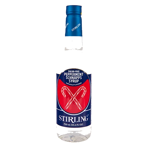 Stirling Peppermint Schnapps Sugar Free Syrup